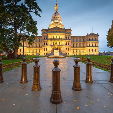 Capital Building - Lansing, Michigan